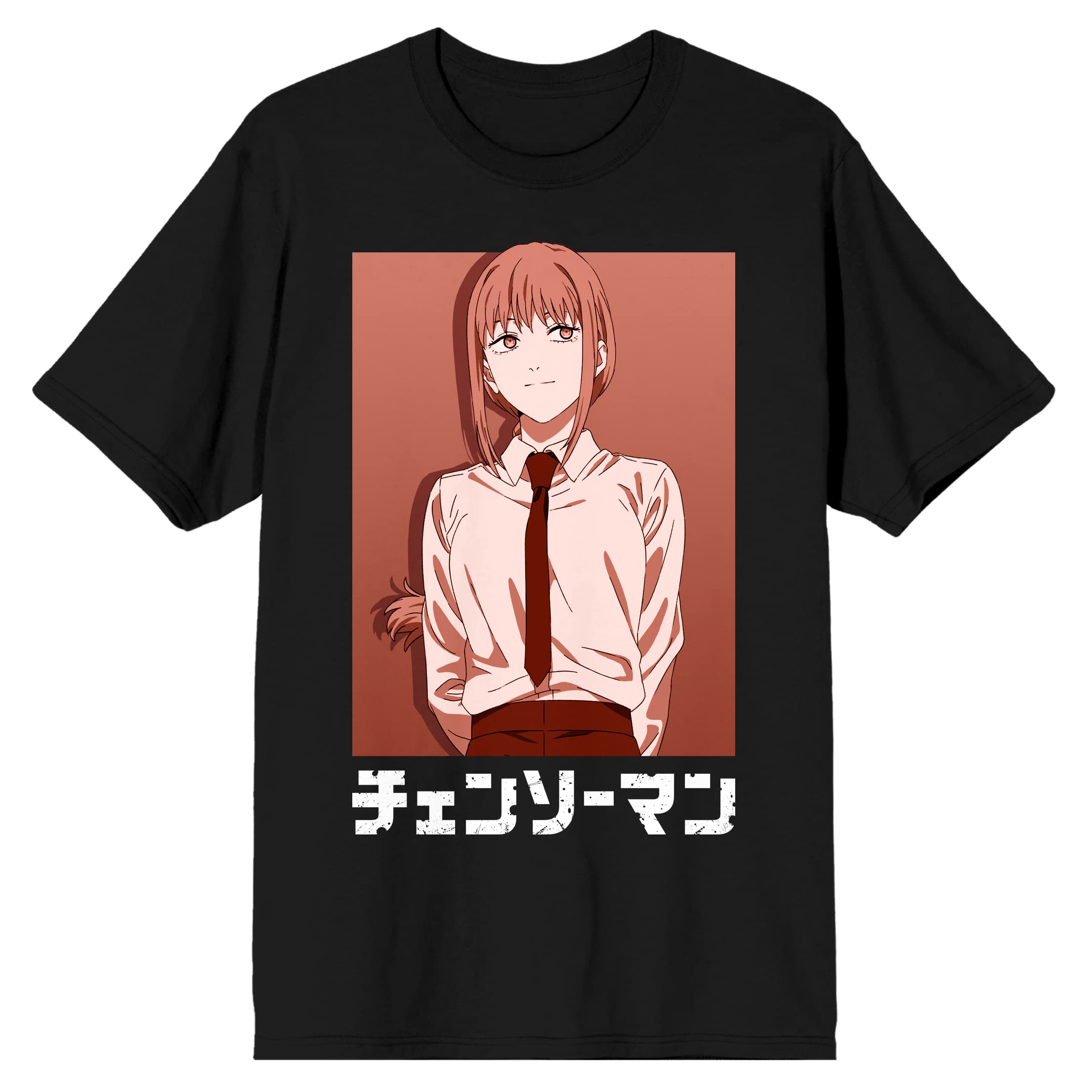 Anime Cosplay Chainsaw Man - Chainsaw Man Makima Anime Print T