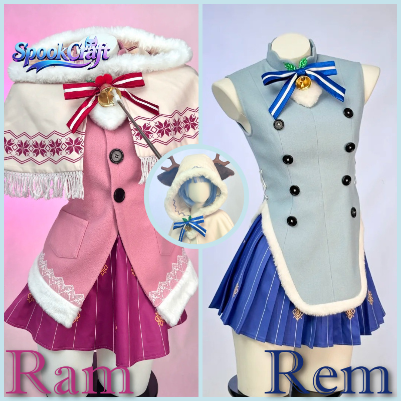Anime Cosplay Rem - Rem Ram cosplay costume Re:Zero Rem