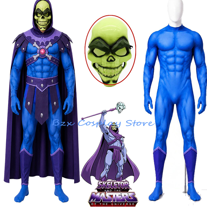 Anime Cosplay Dress For Men - Anime Universe Man Cosplay King Skeletor