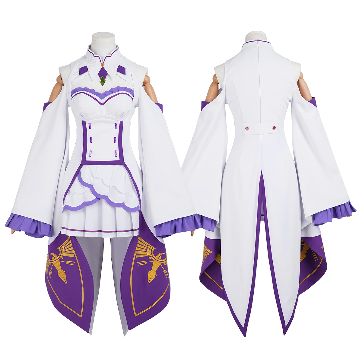Convention Cosplay Anime - HOLOUN Zero Anime Emilia Cosplay Costume