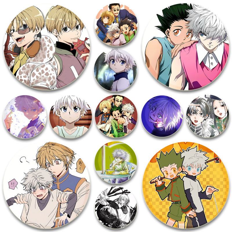 Hunter X Hunter Anime Brooch R - Cosplay Anime Killua Zoldyck ulasan dan harga