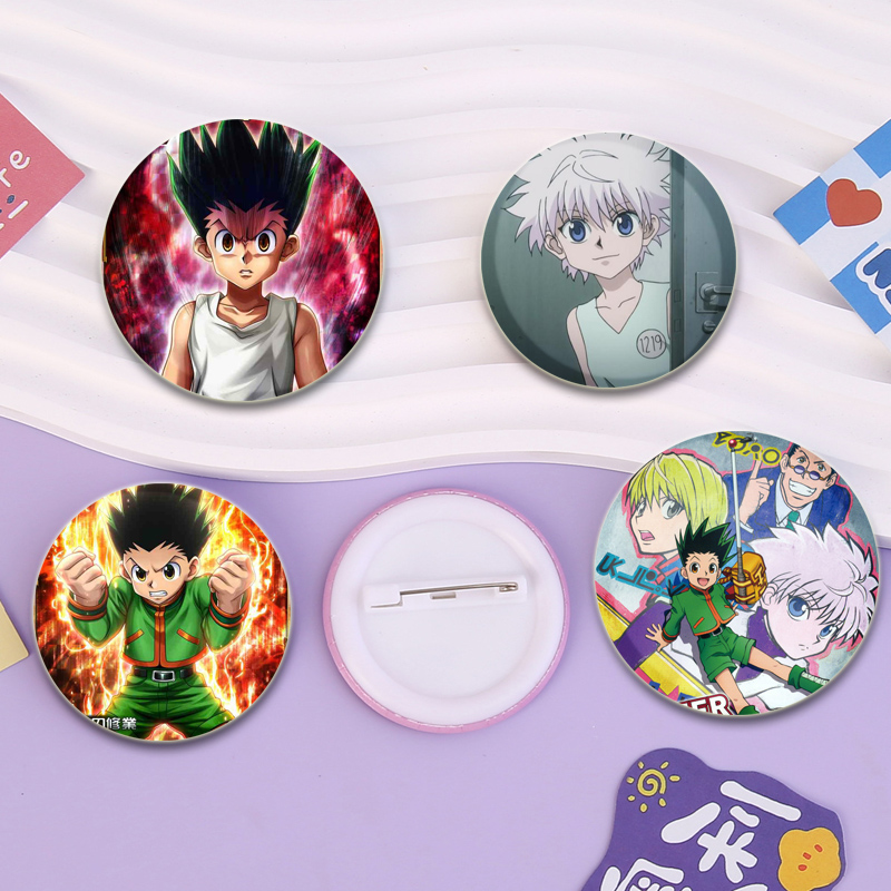 Hunter X Hunter Anime Brooch R - Cosplay Anime Killua Zoldyck ulasan dan harga