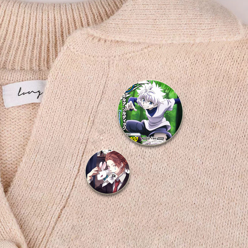 Hunter X Hunter Anime Brooch R - Cosplay Anime Killua Zoldyck ulasan dan harga