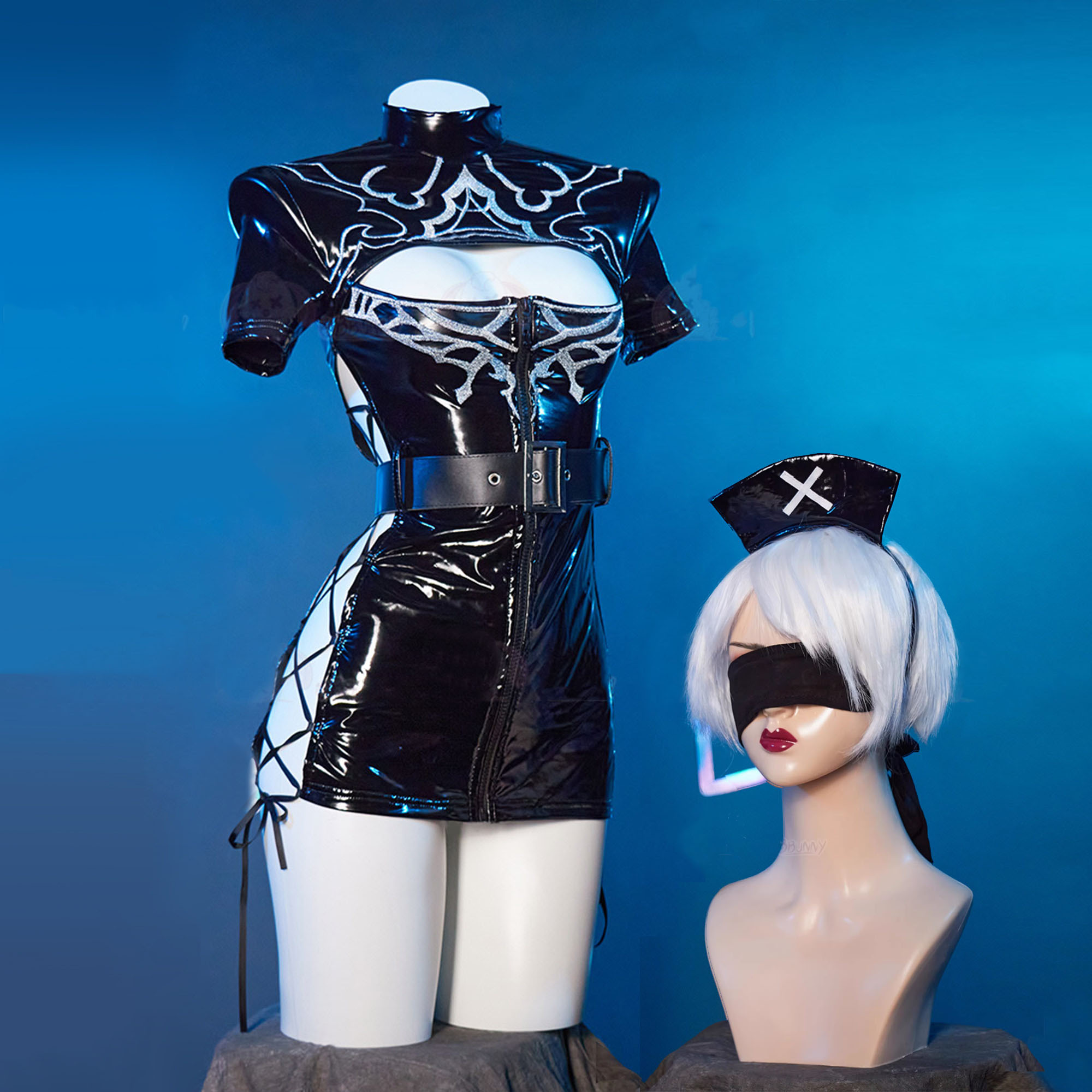 NieR:Automata 2B Cosplay Costu - Anime Cosplay Nurse ulasan dan harga