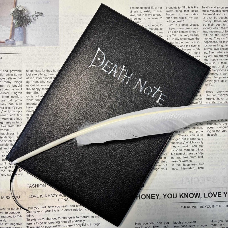 New Collectable Death Note Not - Death Note Replica ulasan dan harga