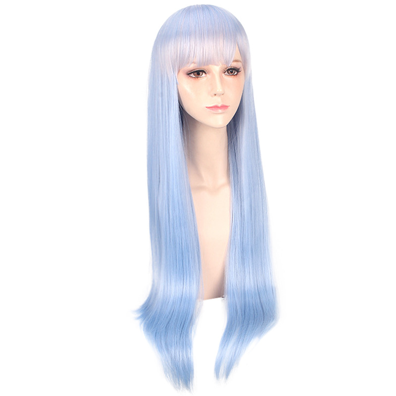 Synthetic Cosplay Wig Inspired - Anime Cosplay Rem ulasan dan harga