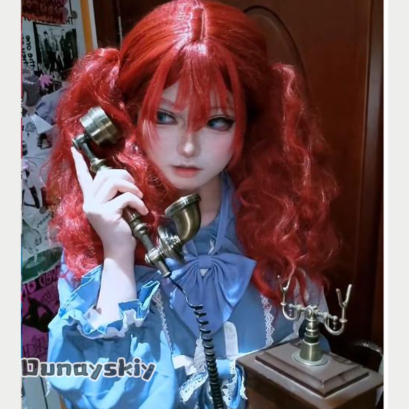 Hemera*/Poppy Game Cosplay Cos - Anime Cosplay Red Hair ulasan dan harga