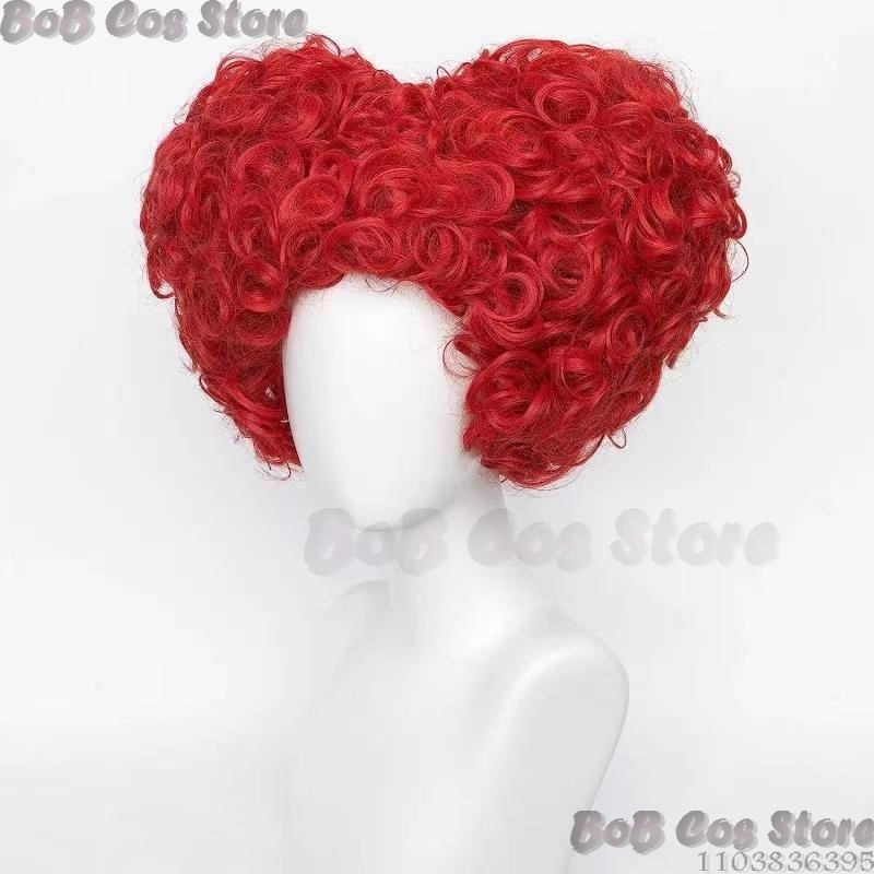 Queen Anime Red Heart Movie Co - Anime Cosplay Red Hair ulasan dan harga