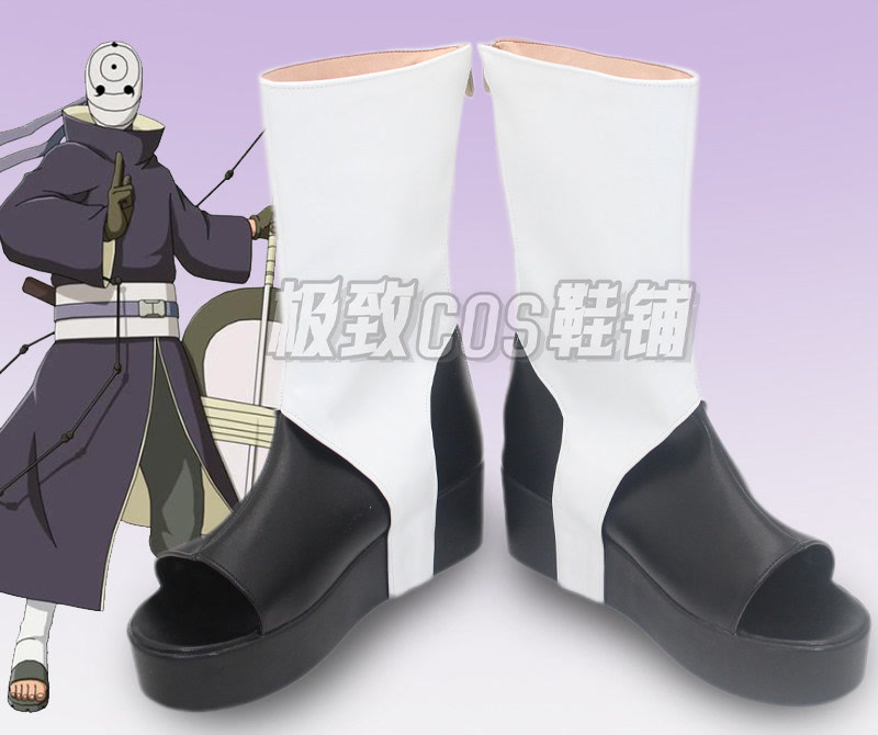Uchiha Obito Cosplay Shoes Ani - Anime Cosplay Obito ulasan dan harga