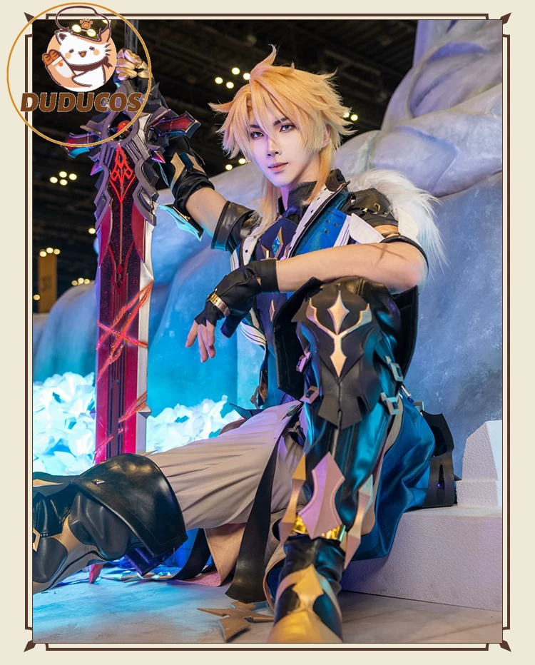 IN STOCK Varka Cosplay Costume - Anime Cosplay Armor ulasan dan harga