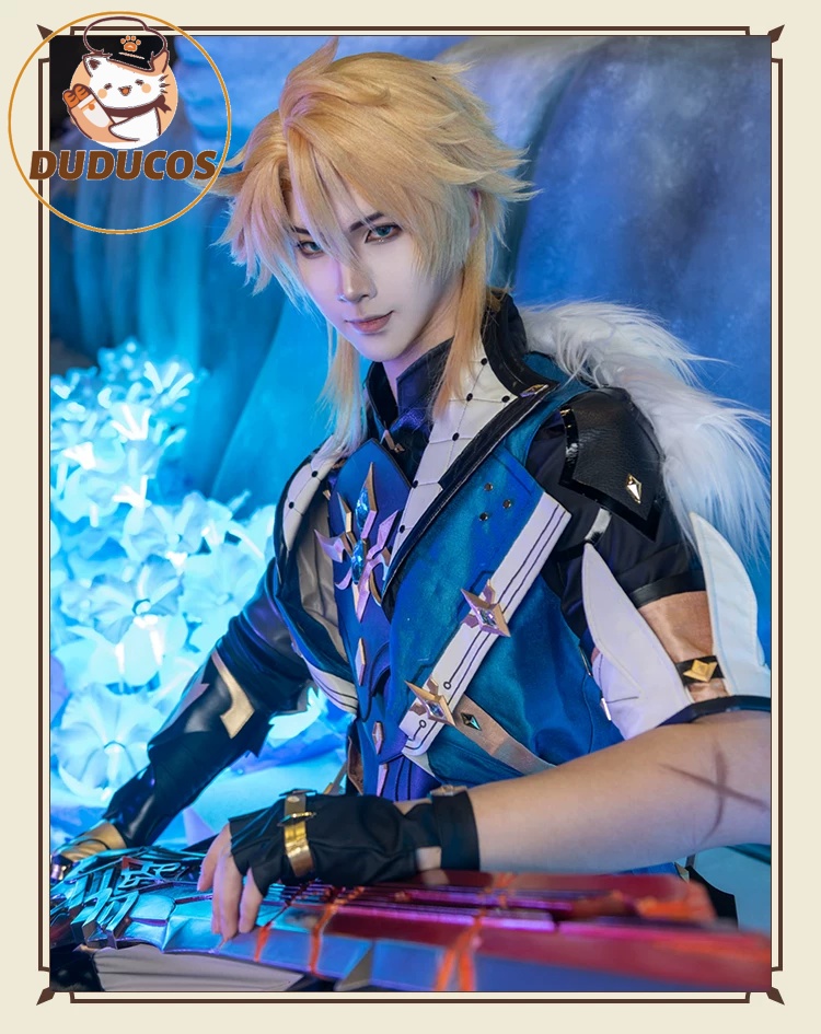 IN STOCK Varka Cosplay Costume - Anime Cosplay Armor ulasan dan harga