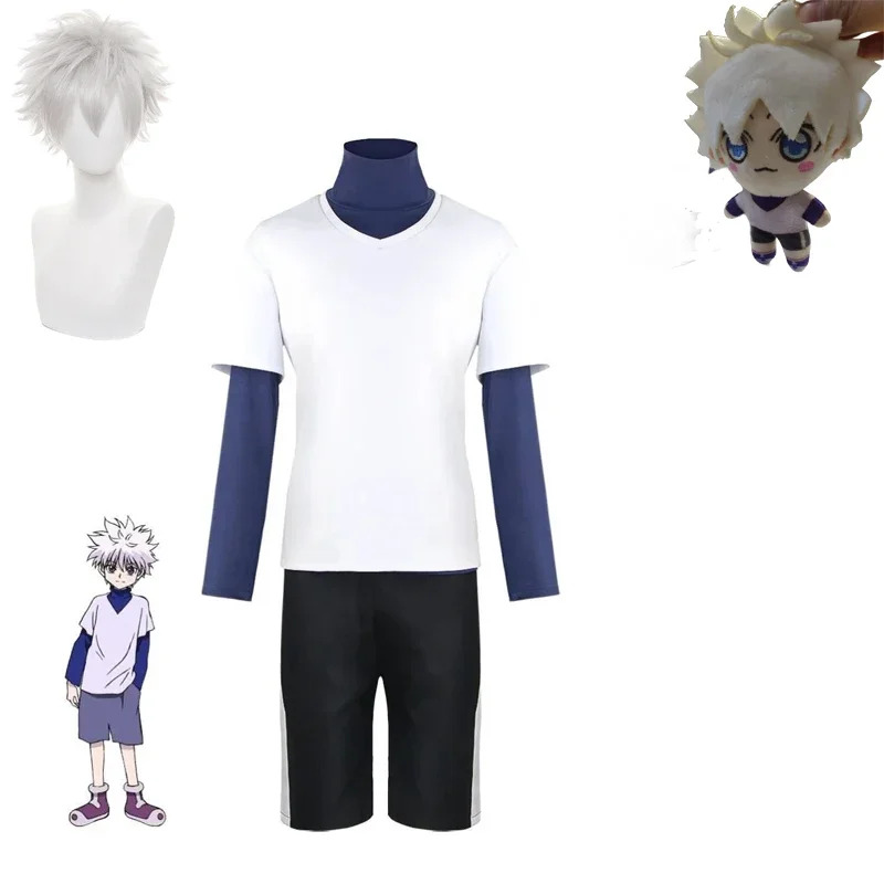 Anime X Hunter Killua Zoldyck  - Cosplay Anime Killua Zoldyck ulasan dan harga
