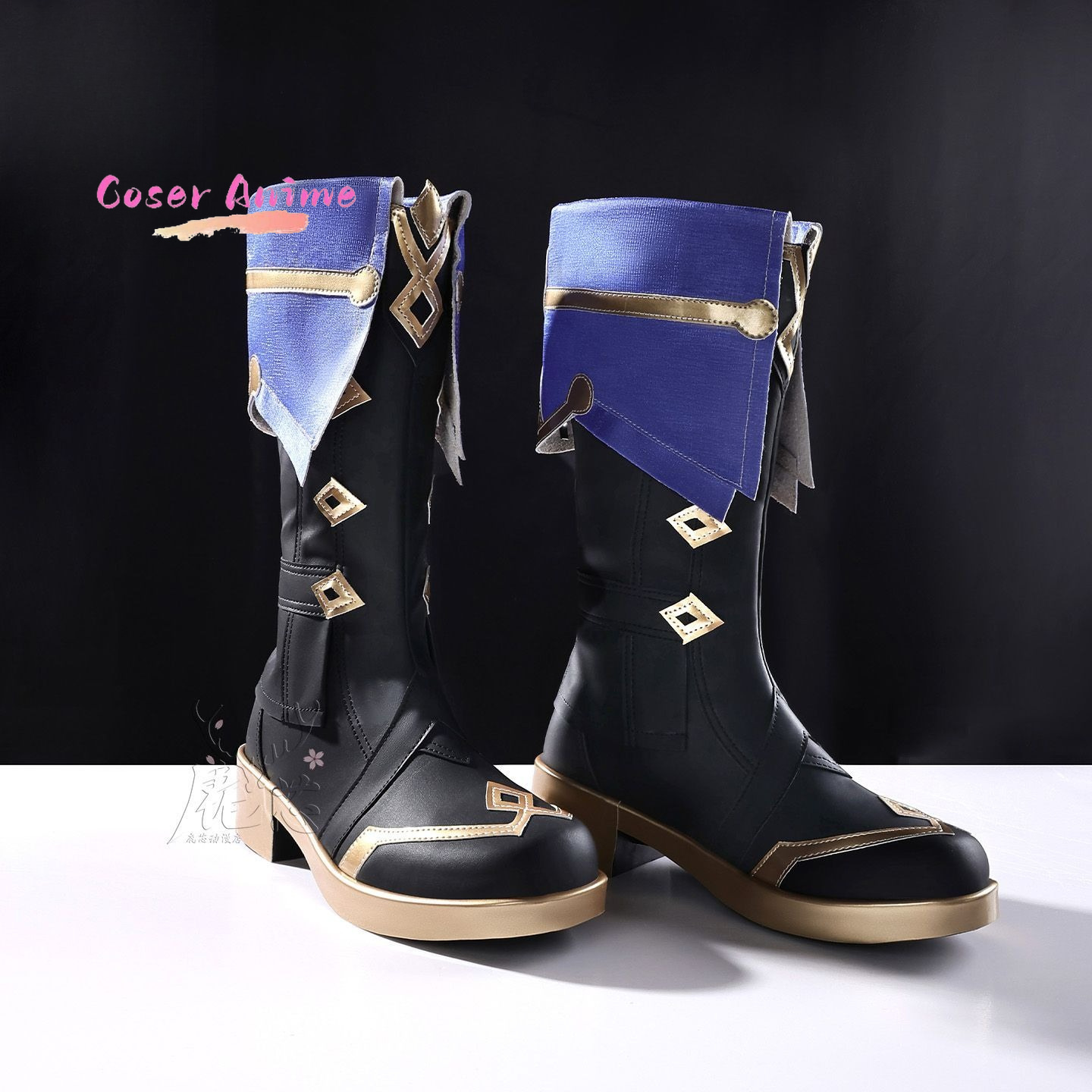 Game Genshin Impact Mitya Cosp - Cosplay Anime Shoes ulasan dan harga