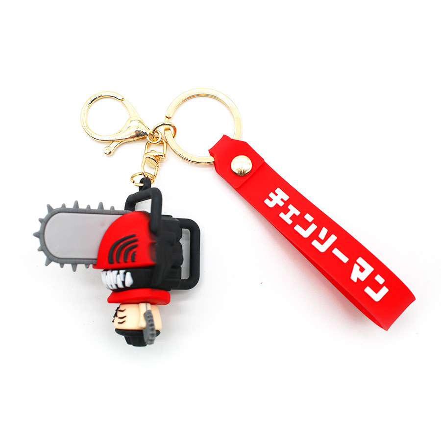 !!Chainsaw Man Keychains Carto - Anime Cosplay Chainsaw Man ulasan dan harga