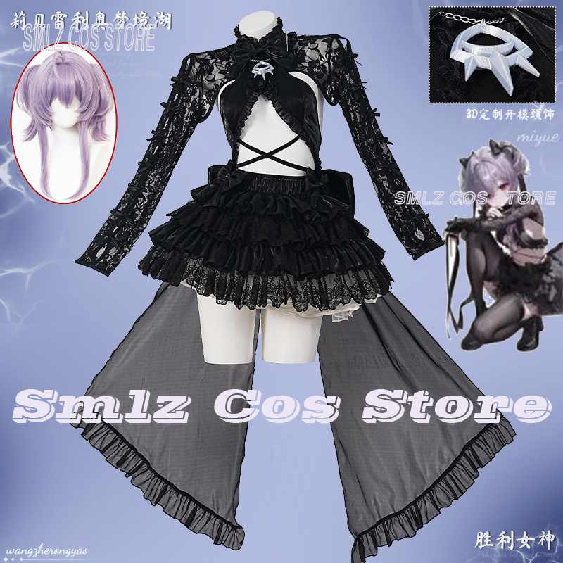 Liberalio Cosplay Game Goddess - Cosplay Anime Black ulasan dan harga