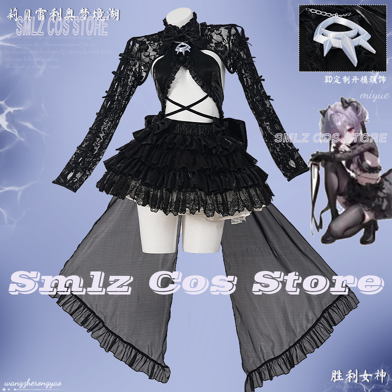 Liberalio Cosplay Game Goddess - Cosplay Anime Black ulasan dan harga