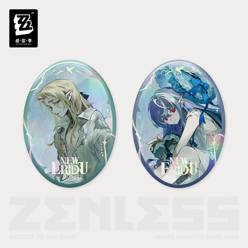 Official Hugo Vivian Badge bro - Anime Cosplay Zzz ulasan dan harga