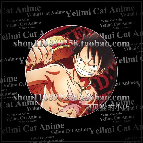 One Piece Straw Hat Luffy Red  - Anime Cosplay Red Hair ulasan dan harga