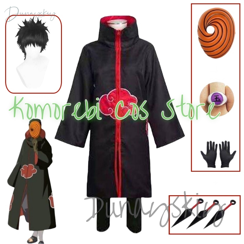 Anime Obito Cosplay Costume fo - Anime Cosplay Obito ulasan dan harga