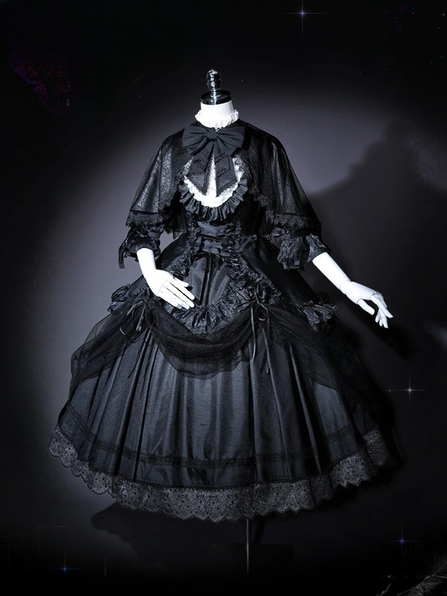 Akemi Homura Puella Magi Madok - Cosplay Anime Black ulasan dan harga