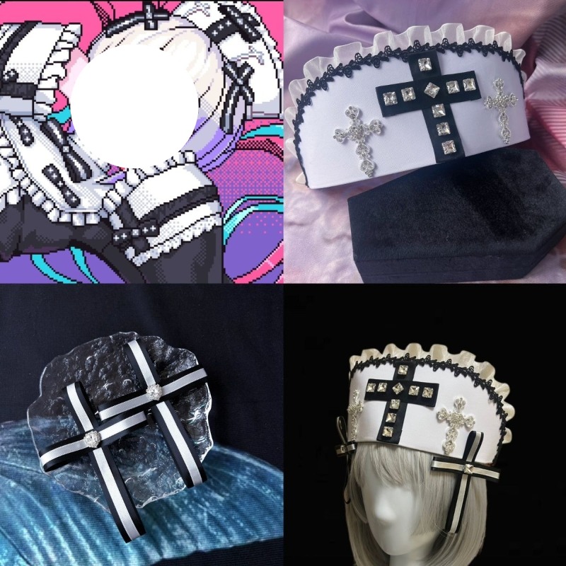 Anime Rain Cosplay Nurse Hat G - Anime Cosplay Nurse ulasan dan harga