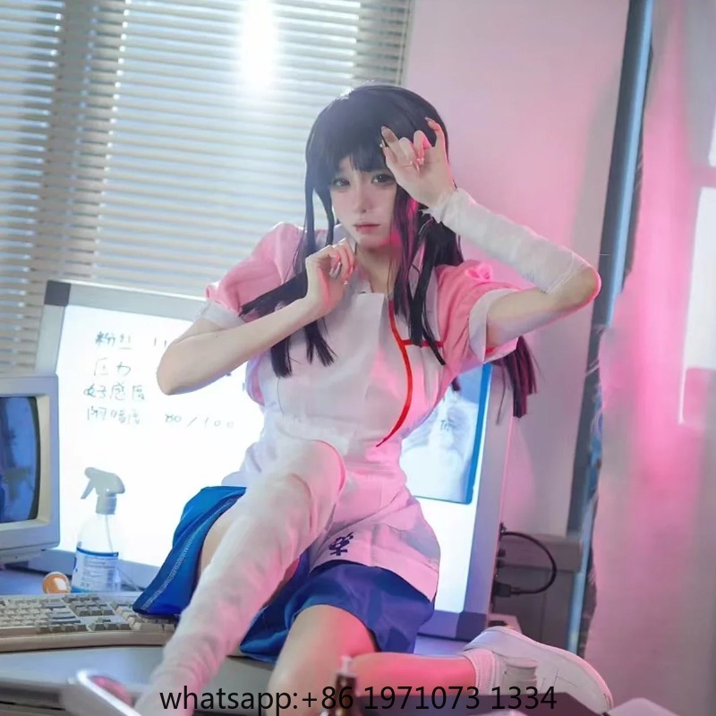 Danganronpa Mikan Tsumiki Cosp - Anime Cosplay Nurse ulasan dan harga