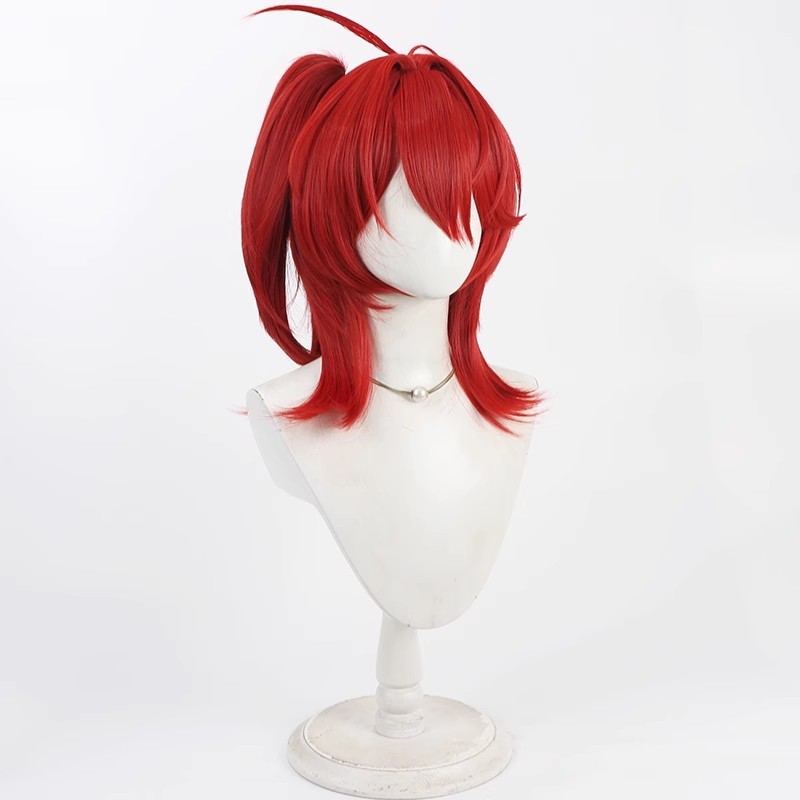Exusiai The New Covenant Cospl - Anime Cosplay Red Hair ulasan dan harga
