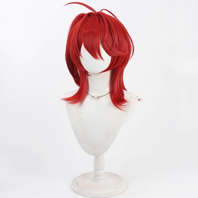 Exusiai The New Covenant Cospl - Anime Cosplay Red Hair ulasan dan harga