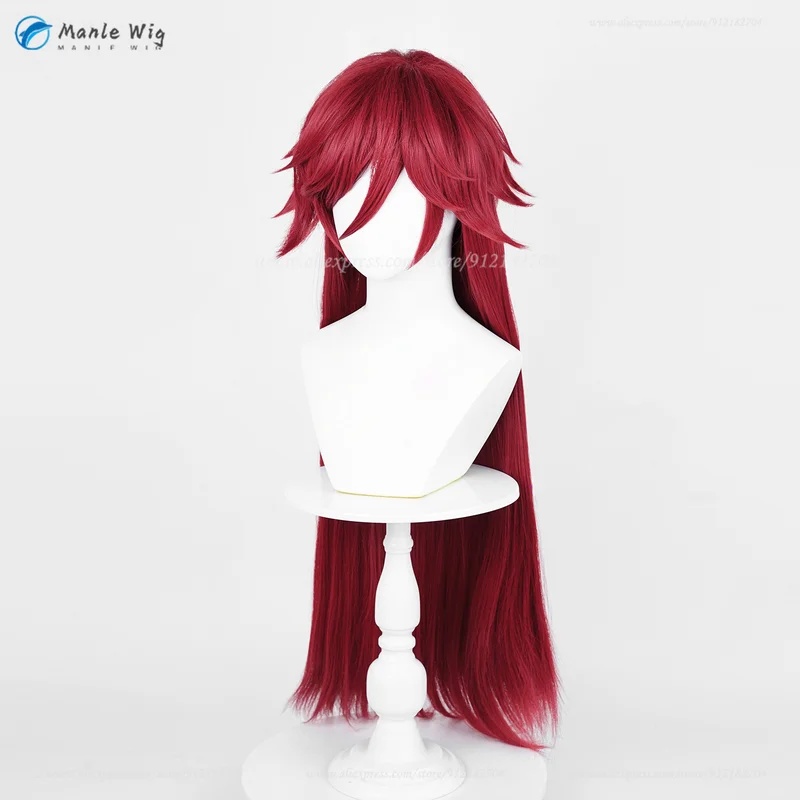 z;3,d'5,g\7/Grelle Sutcliff An - Anime Cosplay Red Hair ulasan dan harga