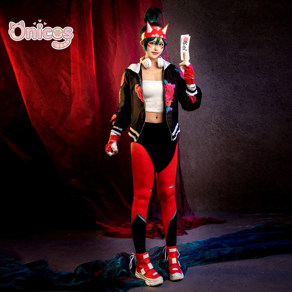 Overwatch 2 Kiriko Cosplay Cos - Cosplay Anime Black ulasan dan harga