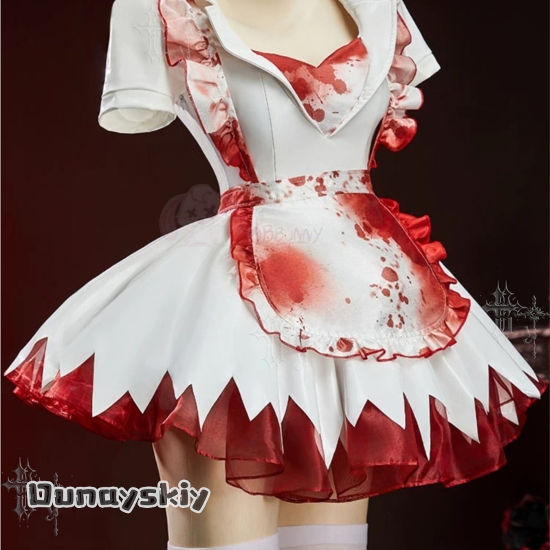 OHaYo%Bloody Nurse Fanart Hall - Anime Cosplay Nurse ulasan dan harga
