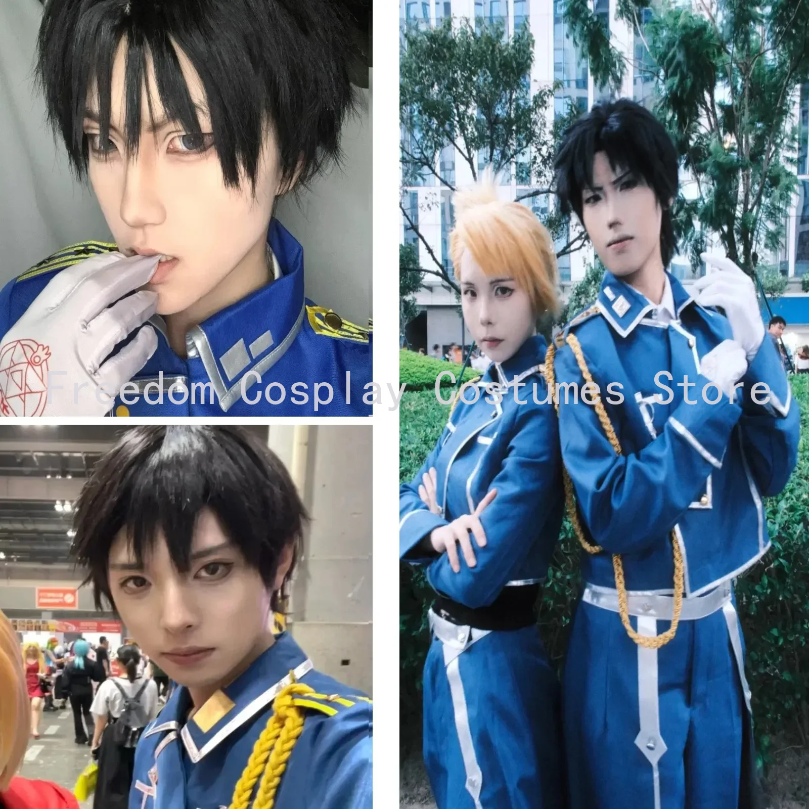 Roy Mustang Cosplay Anime Full - Anime Cosplay Armor ulasan dan harga