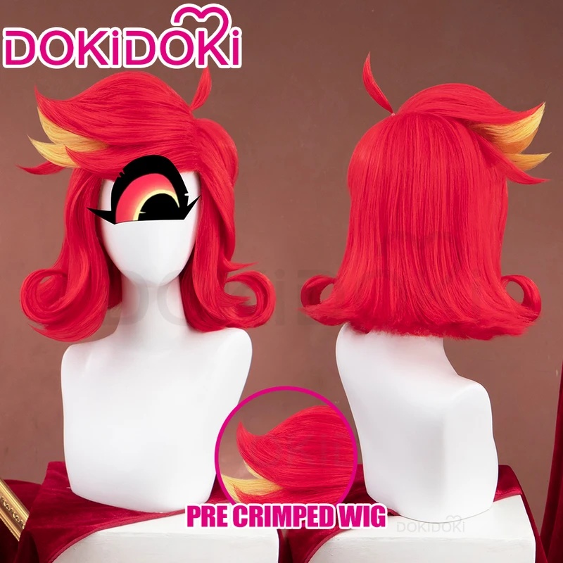3,v;5'h\8/IN STOCK Wig Anime D - Anime Cosplay Red Hair ulasan dan harga