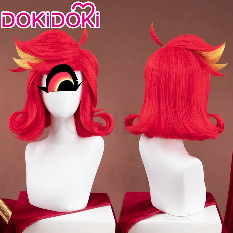 3,v;5'h\8/IN STOCK Wig Anime D - Anime Cosplay Red Hair ulasan dan harga