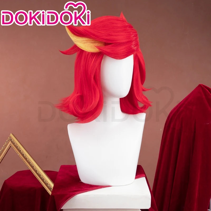 3,v;5'h\8/IN STOCK Wig Anime D - Anime Cosplay Red Hair ulasan dan harga