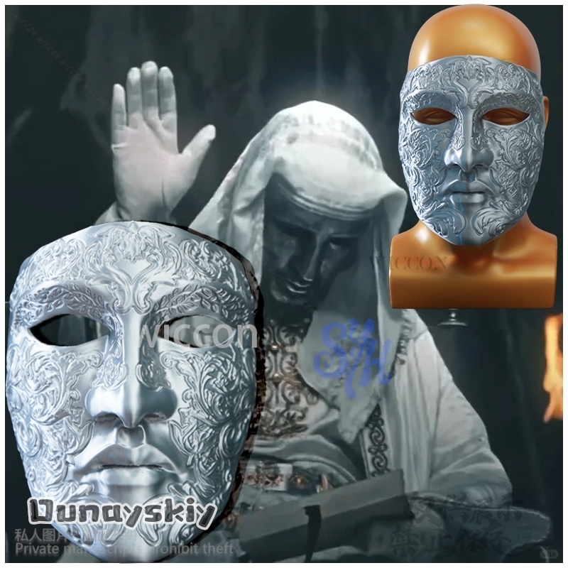 Movie Baldwin IV Cosplay Silve - Anime Cosplay Face ulasan dan harga