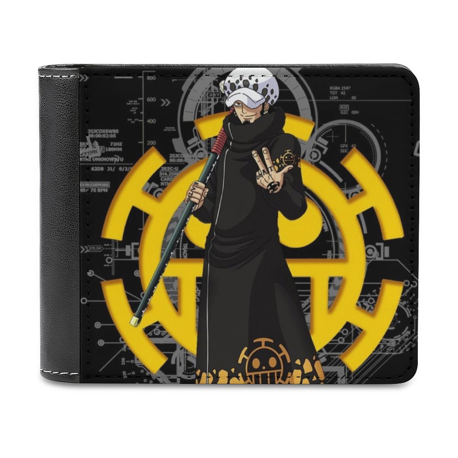 Trafalgar Law Men Wallet Pu Le - Death Note Replica ulasan dan harga