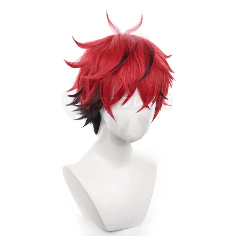 Le Cool 2026 quality Goods Men - Anime Cosplay Red Hair ulasan dan harga