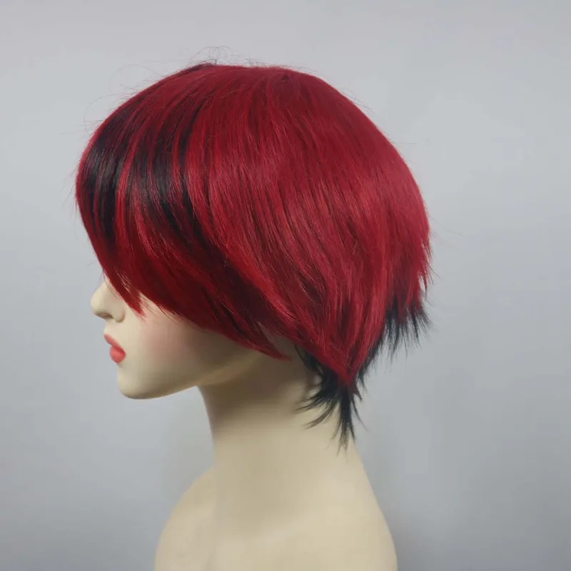 Le Cool 2026 quality Goods Men - Anime Cosplay Red Hair ulasan dan harga