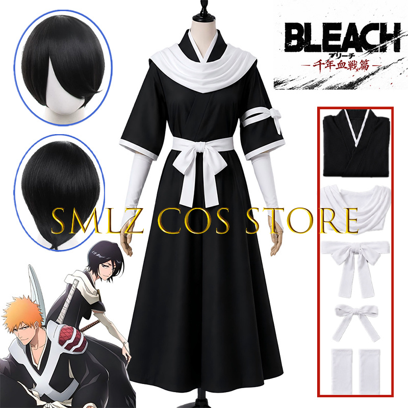 2026 TYBW Rukia Cosplay Kuchik - Cosplay Anime Black ulasan dan harga