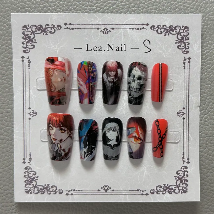 Anime Chainsaw Man Manicure Ma - Anime Cosplay Chainsaw Man ulasan dan harga