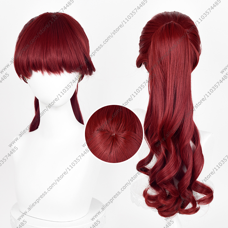 Anime Kasumi Yoshizawa Cosplay - Anime Cosplay Red Hair ulasan dan harga