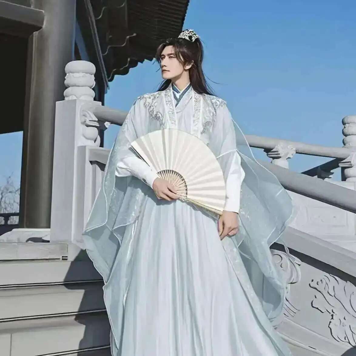 Large Size 3XL Hanfu Men Chine - Anime Cosplay Dress For Men ulasan dan harga